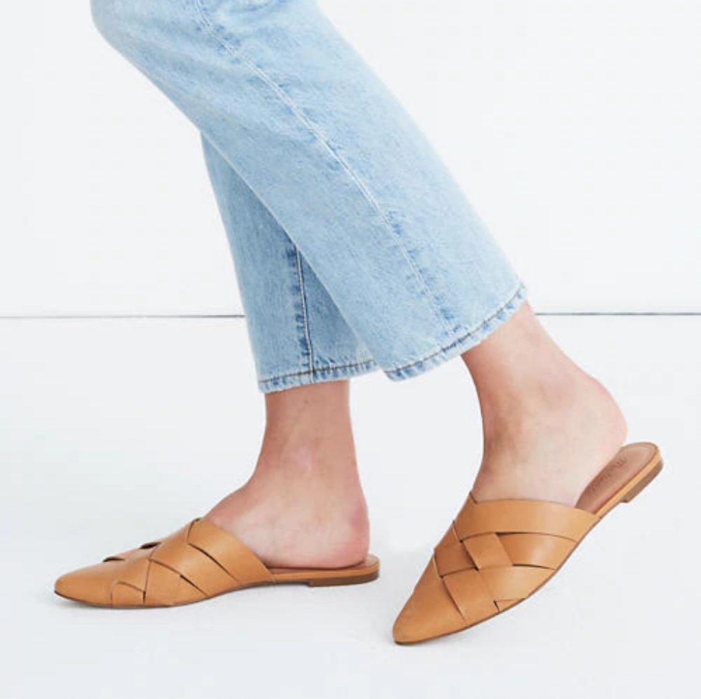 Madewell Cindy Mules in brown